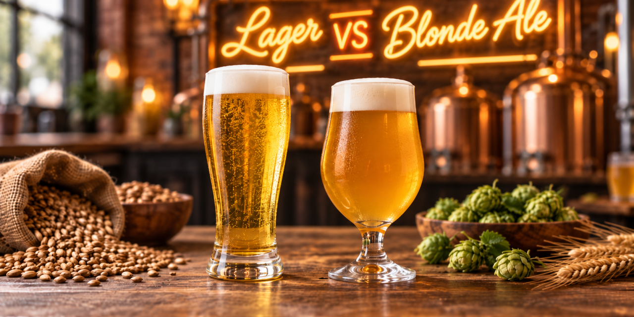 Lager VS Blonde Ale