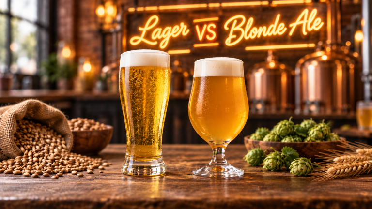 Lager VS Blonde Ale