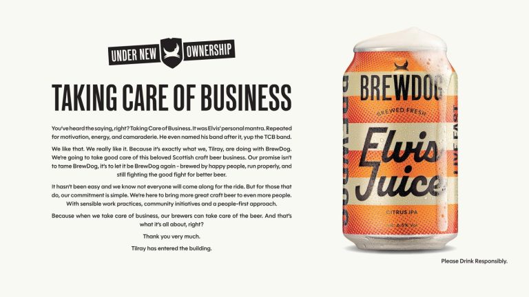 Tilray Brands: Ο νέος ιδιοκτήτης της BrewDog